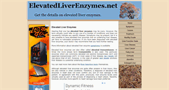 Desktop Screenshot of elevatedliverenzymes.net